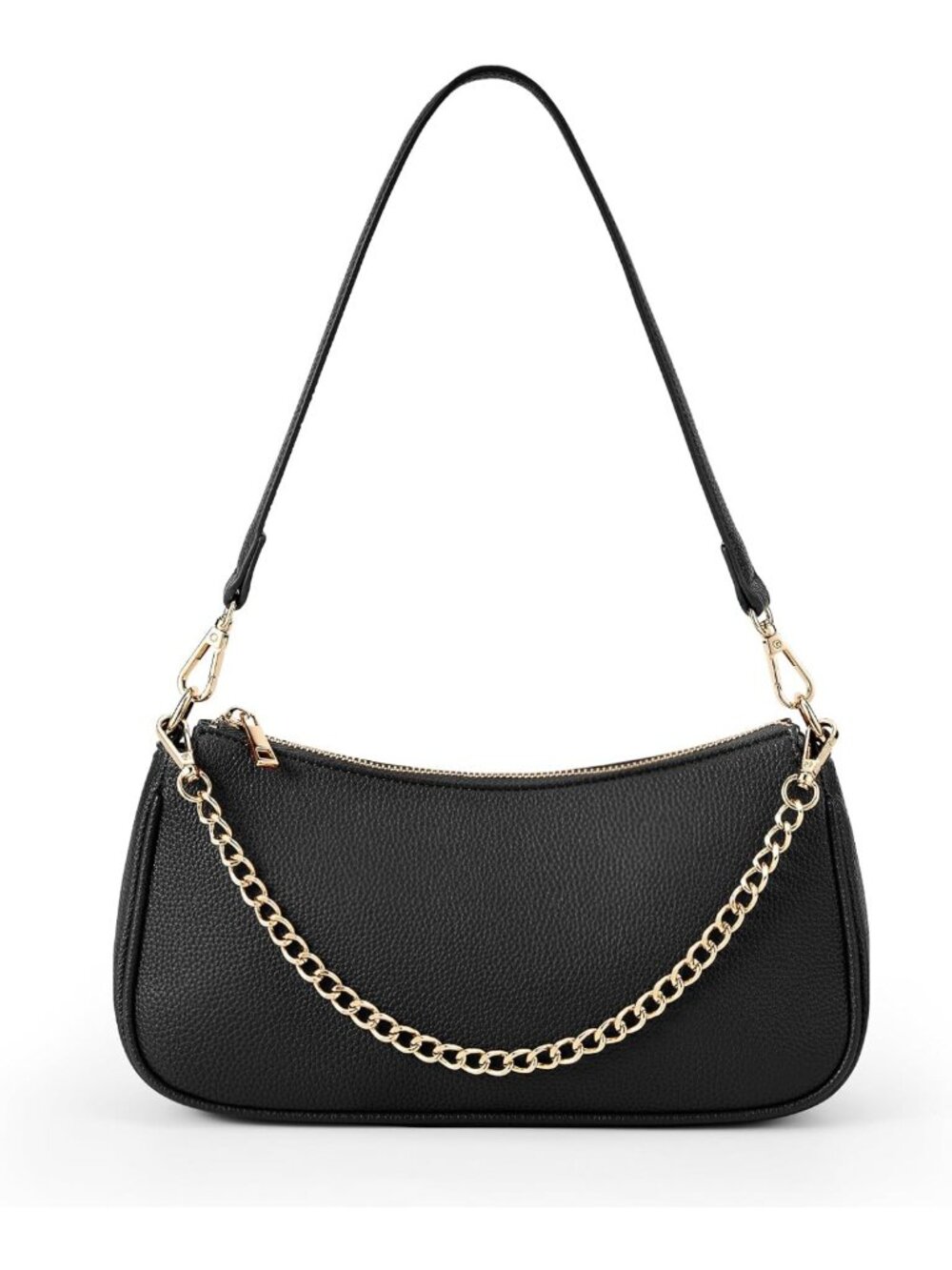Stylish Shoulder Bag for Women - Cute Underarm Purse & Chain Handbag